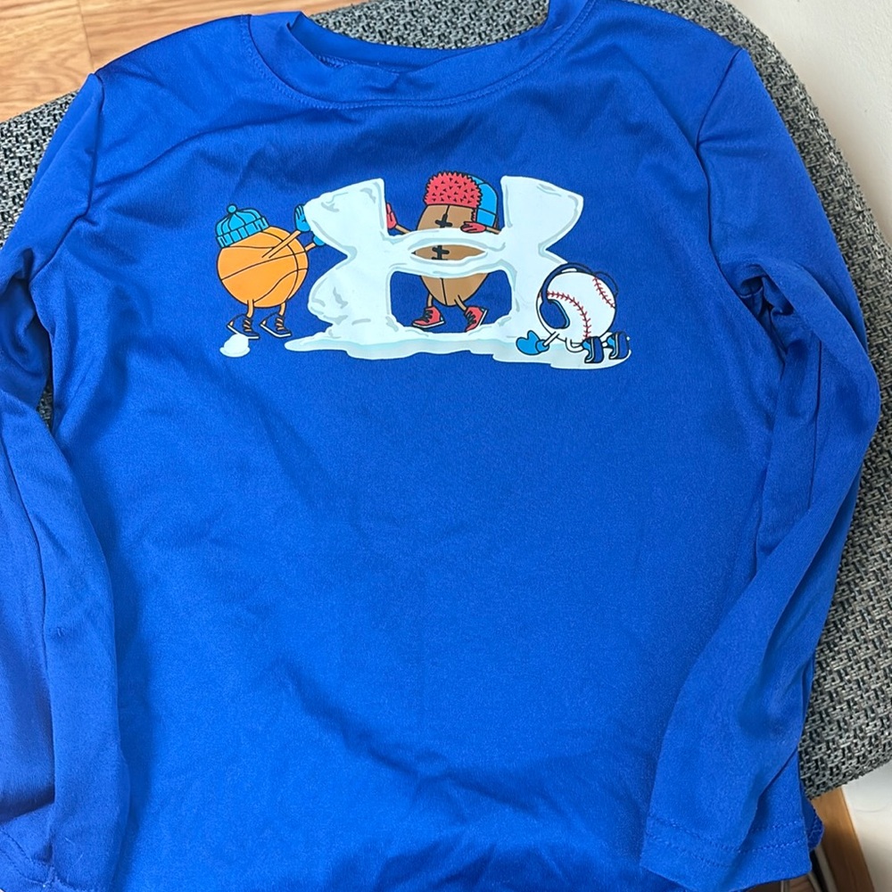 3t boys long sleeve under armour